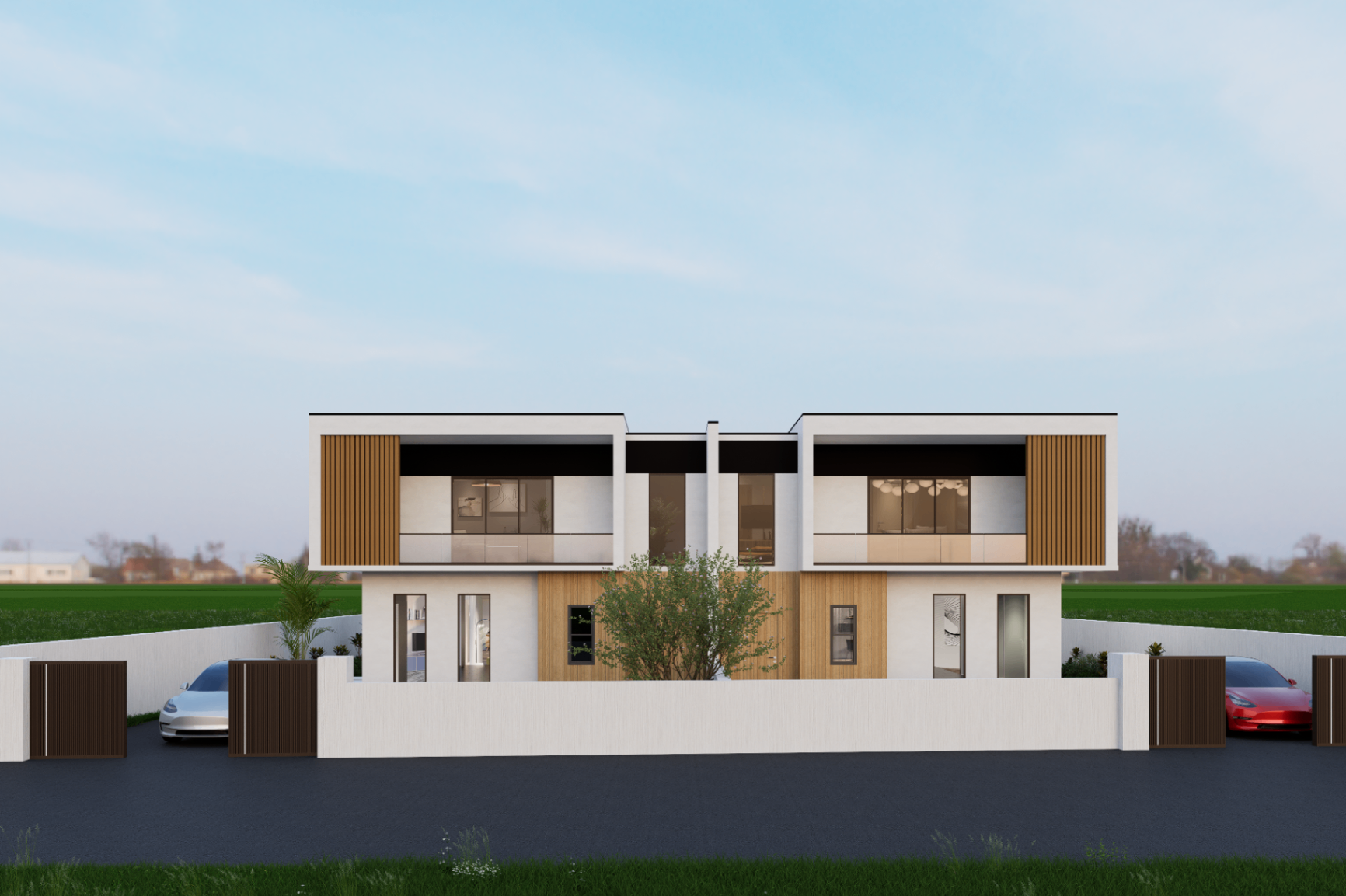 Amarah Villas exterior front elevation